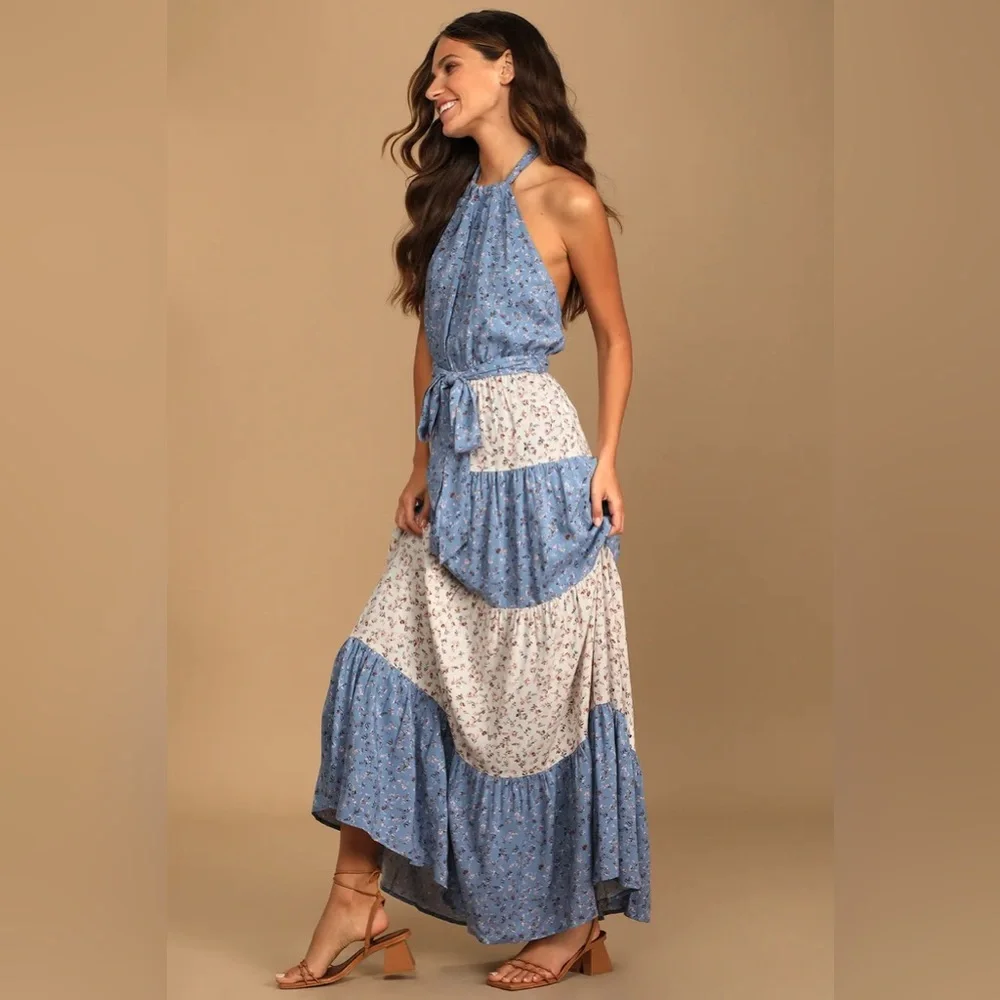 Lulus Halter Dress - Picture 11 of 11